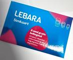 Lebara prepaid simkaarten 100 stuks tegoed sim nieuw geseald, Telecommunicatie, Prepaidkaarten en Simkaarten, Verzenden, Nieuw