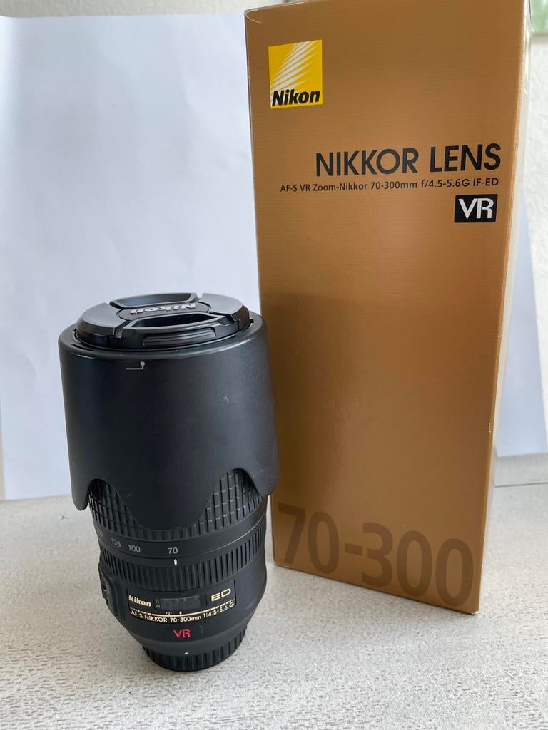 Nikon AF-S 70-300 ED 1:4.5-5.6 G, Audio, Tv en Foto, Fotografie | Lenzen en Objectieven, Ophalen, Zo goed als nieuw, Telelens