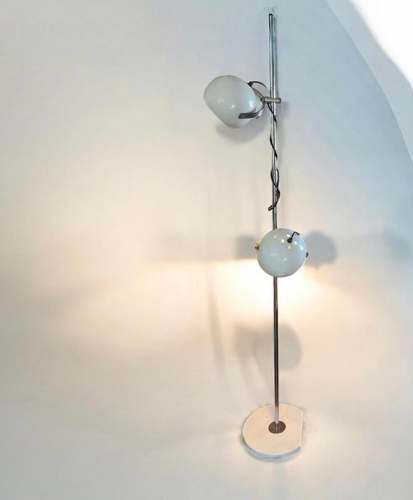 Vintage Space Age Bollamp, Huis en Inrichting, Lampen | Vloerlampen, Ophalen, Gebruikt, ., .