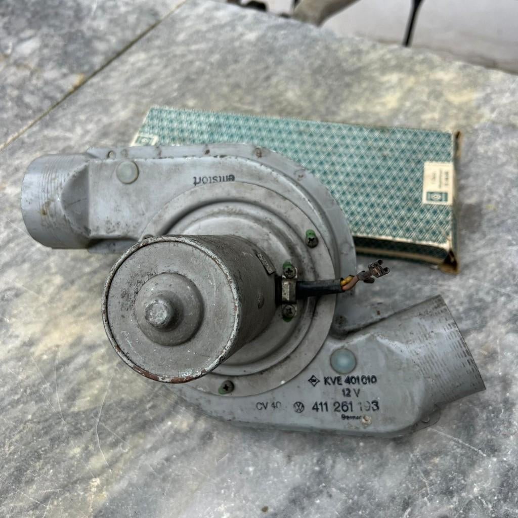 VW Type 4 411 412 kachelventilator, Auto diversen, Auto-accessoires, Gebruikt, Ophalen of Verzenden
