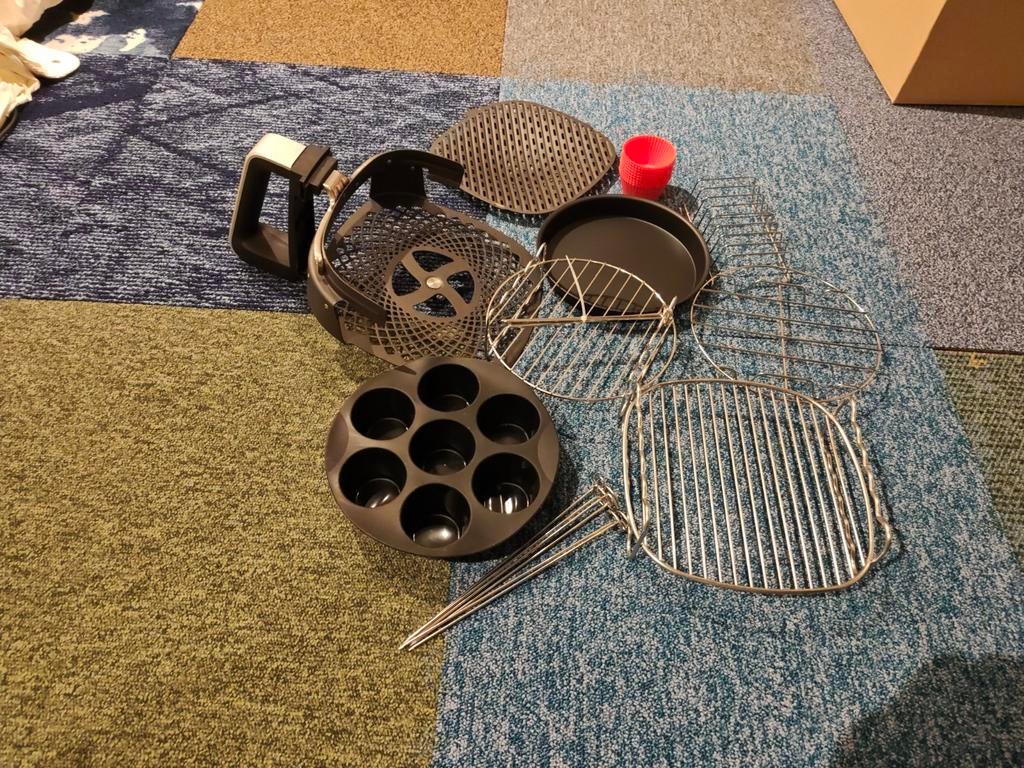 Bak accessoires voor Airfryer XL, Witgoed en Apparatuur, Airfryers, Ophalen of Verzenden, Zo goed als nieuw, Airfryer XL, 750 t/m 999 gram