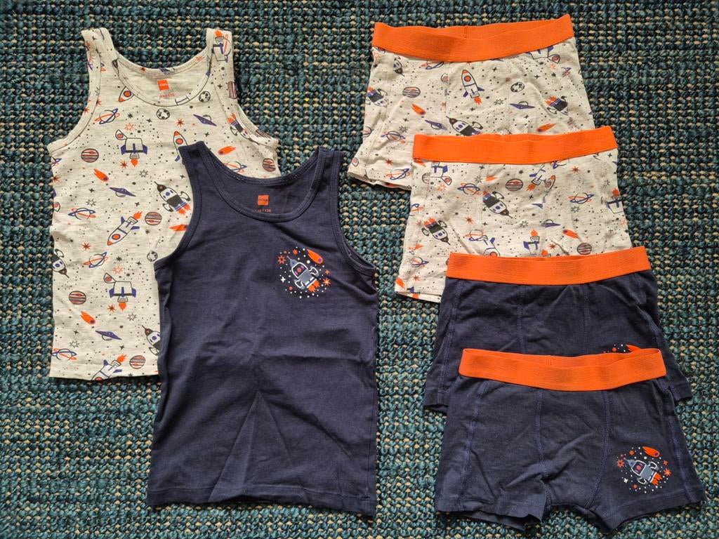 Hema ondergoed maat 122/128, Nacht- of Onderkleding, Gebruikt, Ophalen of Verzenden, Hema