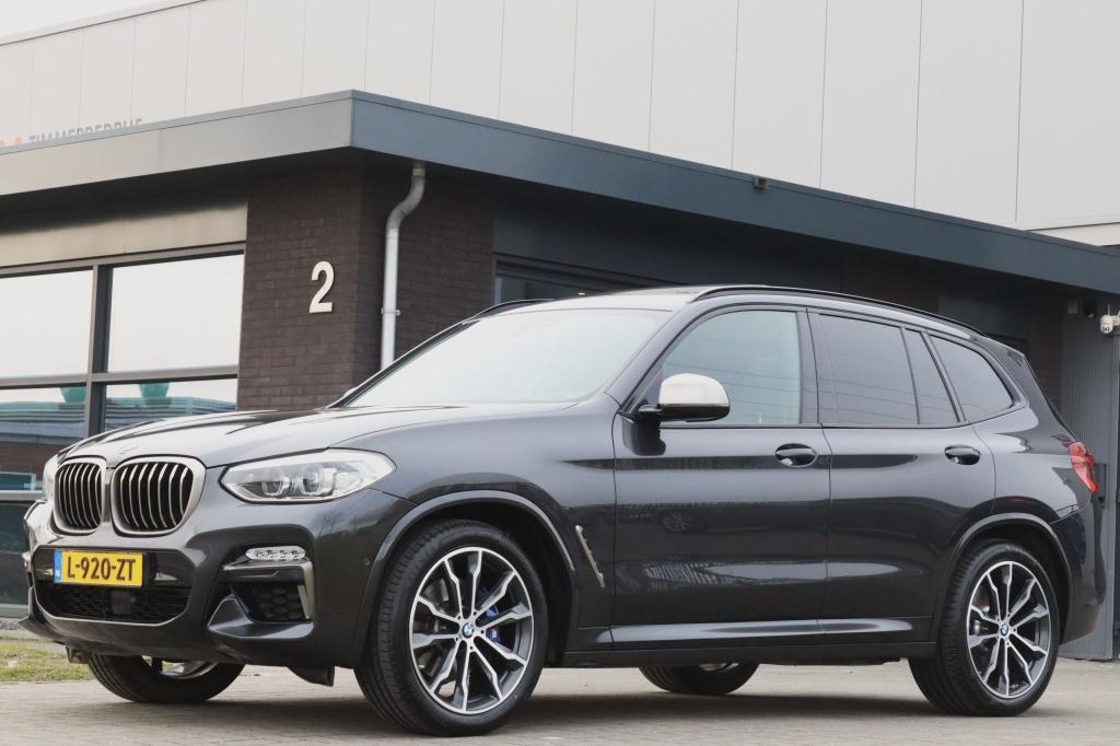 BMW X3 M40i xDrive Pano 20 inch Head-Up Standkachel dealer O, Auto's, BMW, Automaat, Gebruikt, 2000 kg, Leder