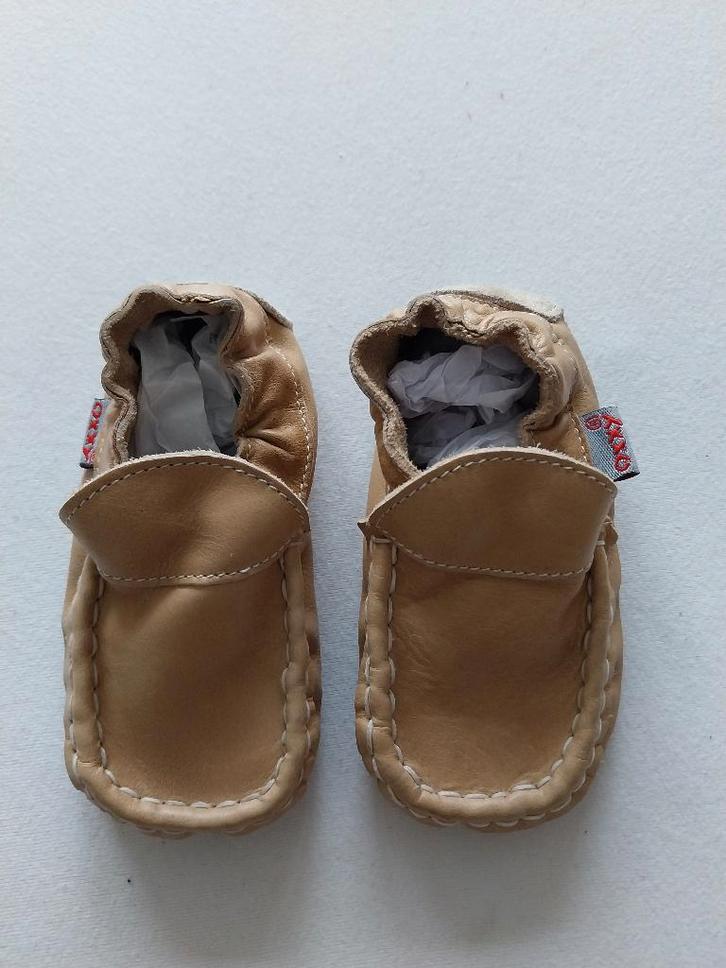 Oxxy bruine leren babyschoentjes maat 19 NIEUW, Kinderen en Baby's, Babykleding | Schoentjes en Sokjes, Nieuw, Jongetje of Meisje