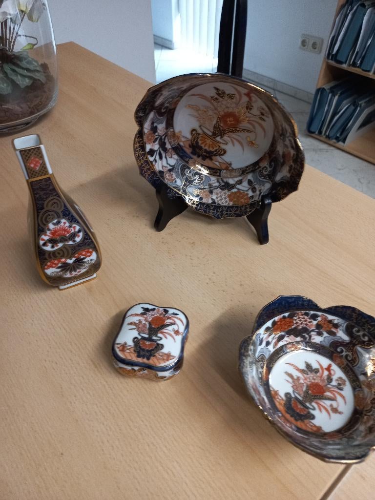 Shimabara aardewerkje setje, Antiek en Kunst, Antiek | Porselein, Ophalen of Verzenden