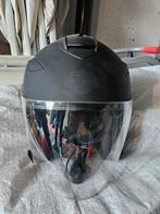 Originele Harley Davidson Jethelm - Mat Zwart, Motoren, Overige merken, Ophalen of Verzenden, Tweedehands, XL