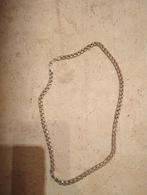 Zilveren ketting, schakelketting, Sieraden, Tassen en Uiterlijk, Kettingen, Ophalen of Verzenden, Zo goed als nieuw, Zilver, Zilver