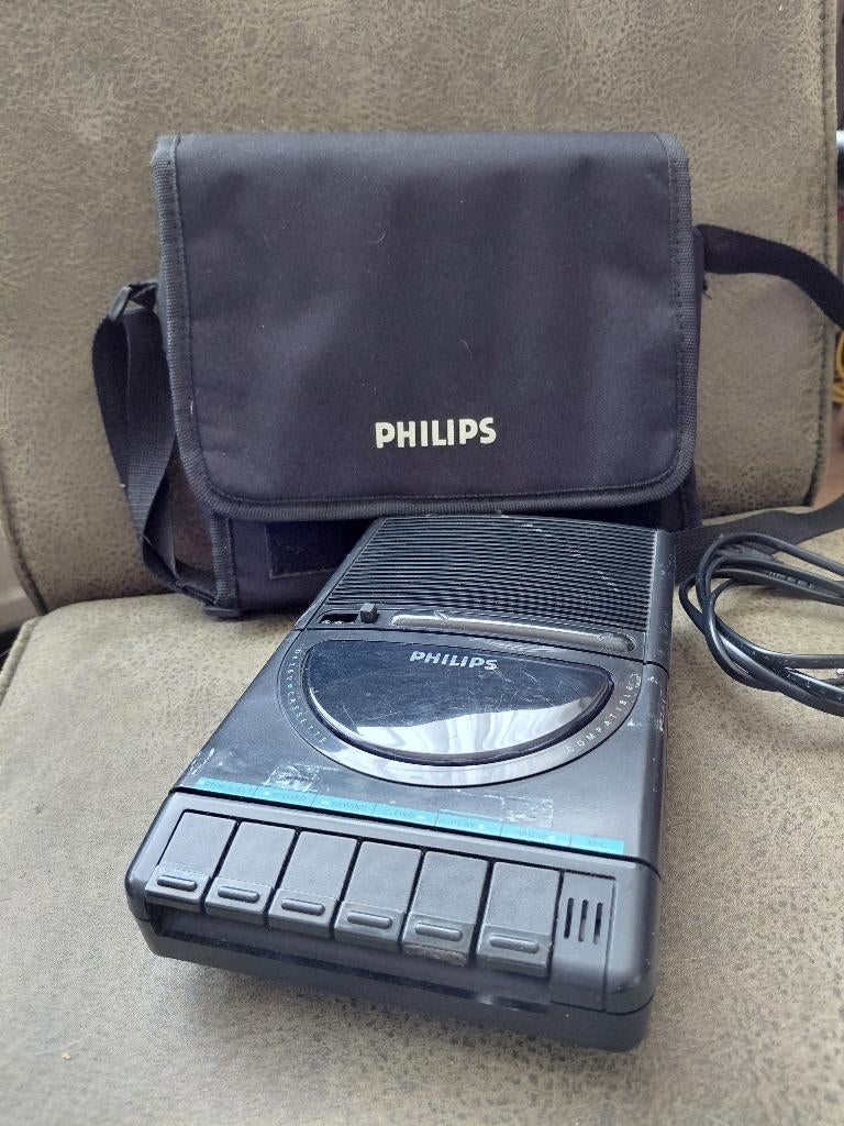 Philips D6280 Cassette recorder / computer compatible, Audio, Tv en Foto, Overige Audio, Tv en Foto, Ophalen
