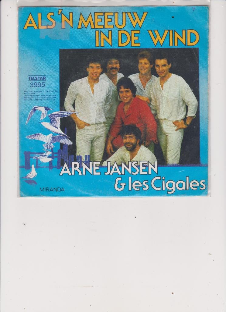 arne jansen & les cigales, Cd's en Dvd's, Vinyl | Nederlandstalig, Ophalen of Verzenden, Gebruikt, 12 inch, Levenslied of Smartlap