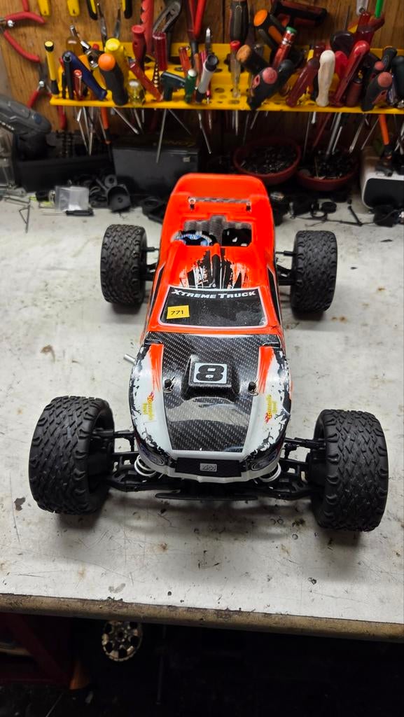 Te koop mooie pirate boomer t2m, Gebruikt, Auto offroad, Ophalen of Verzenden, Overige schalen