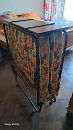 Opklapbed met seventies matras, Ophalen, Gebruikt, 90 cm, 190 cm of minder