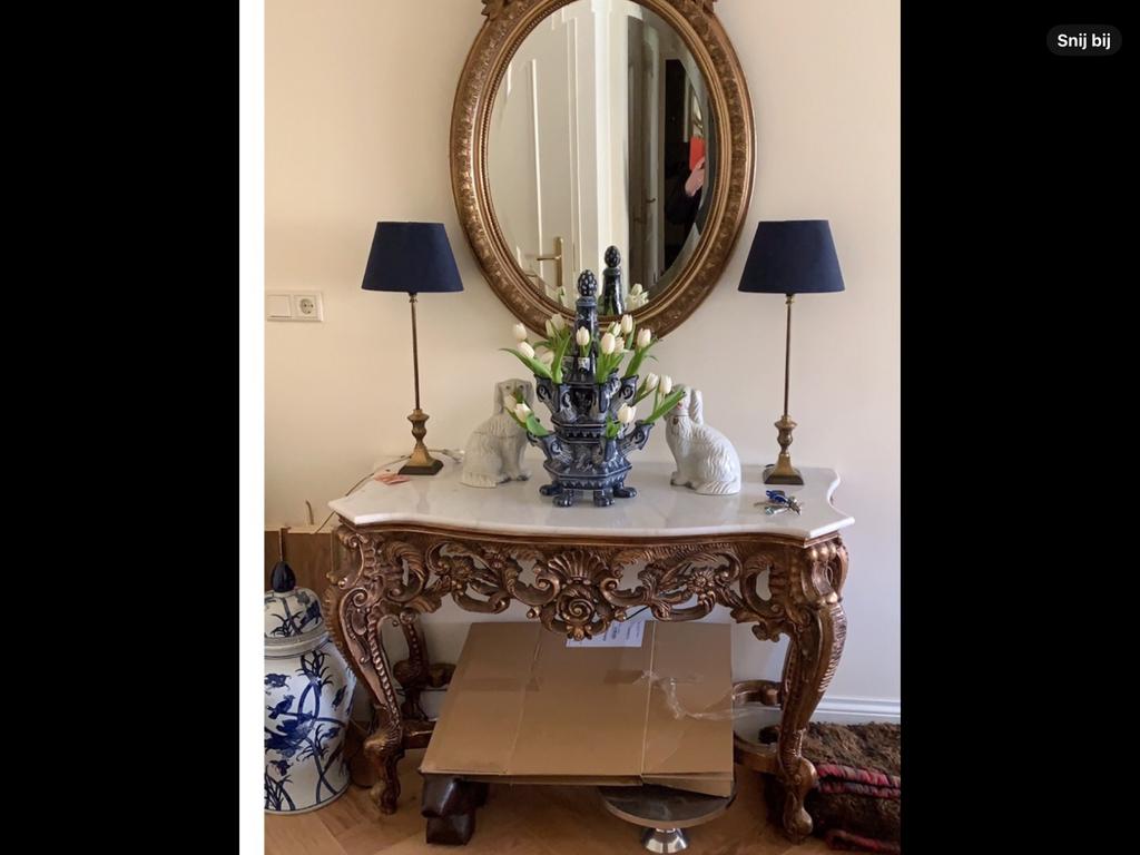 Antieke Italiaanse Console, Ophalen