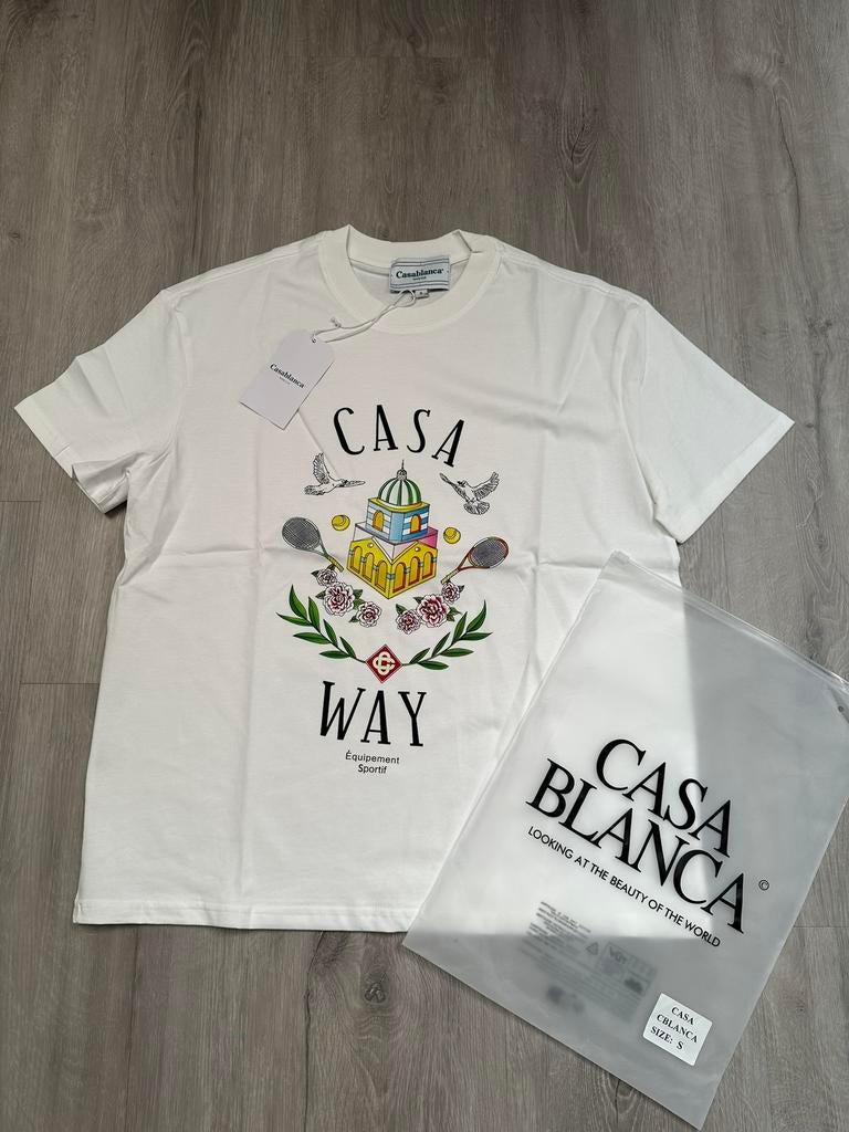 Casablanca Shirt Casaway Maat S, Kleding | Heren, T-shirts, Ophalen of Verzenden, Zo goed als nieuw, Zwart