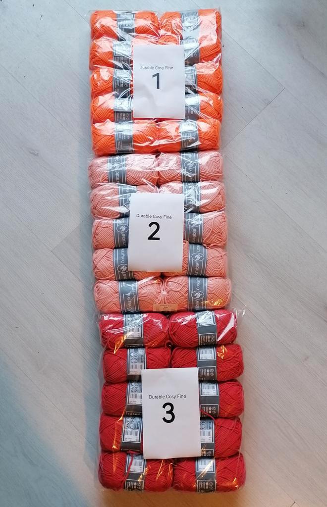 Durable Cosy Fine garen - Diverse kleuren (per 10 bollen), Hobby en Vrije tijd, Breien en Haken, Nieuw, Breien of Haken, Wol of Garen