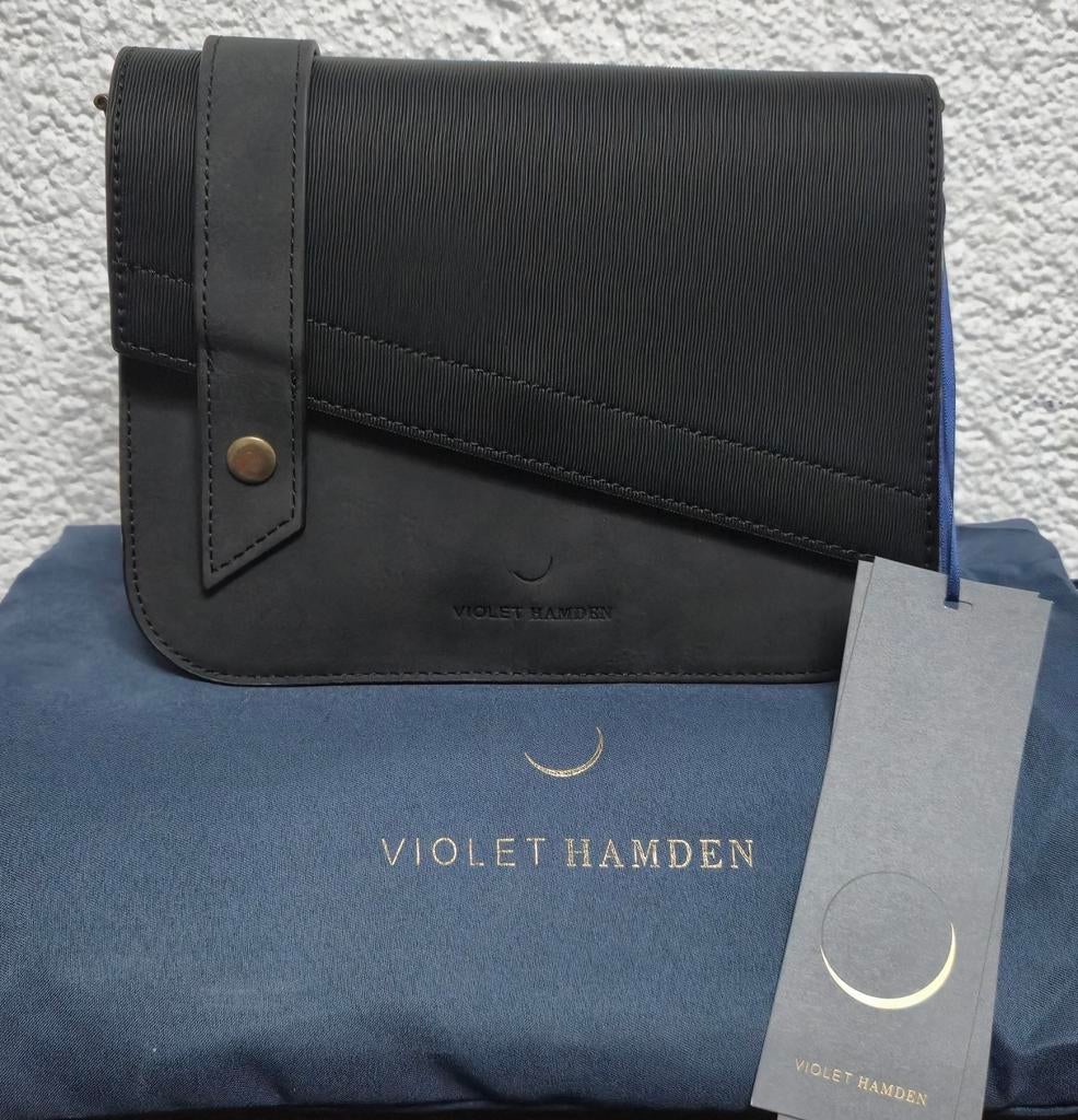 Handtas Violet Hamden, Ophalen of Verzenden, Nieuw, Zwart, Overige merken