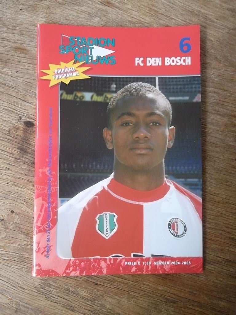 Programmaboekje 6 Feyenoord - FC Den Bosch 3 oktober 2004, Boeken, Ophalen of Verzenden, Gelezen, Watersport en Hengelsport