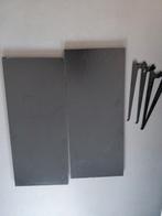 planksteunen met zwarte planken, Ophalen, Zo goed als nieuw
