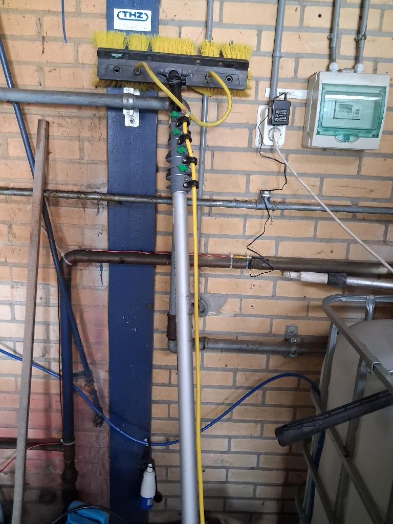 telescoopsteel Unger compleet voor zonnepanelen reinigen, Huis en Inrichting, Schoonmaakartikelen, Overige typen, Ophalen