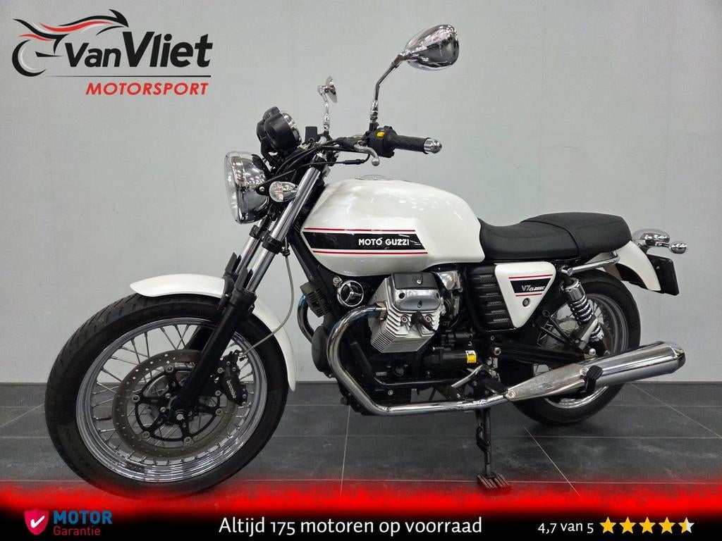 Top Conditie.! Moto Guzzi V7 Classic 90th Anniversary 2011, 2 cilinders, 744 cc, Bedrijf, Onbekend