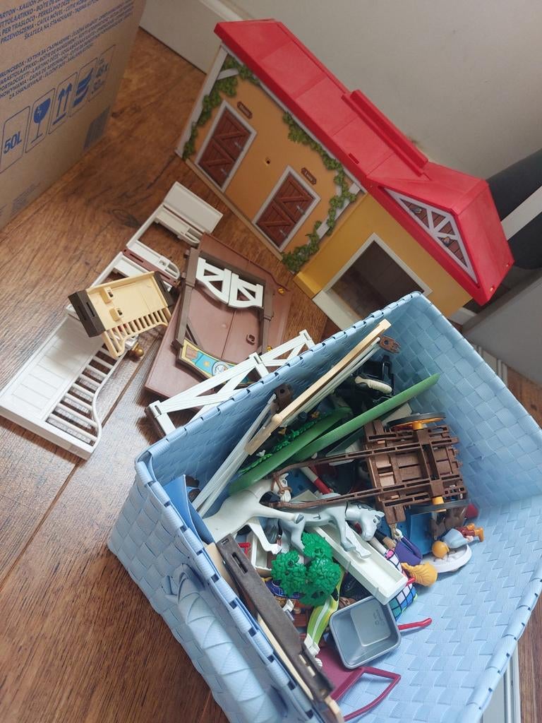 Playmobil Paardenstal en diverse accessoires, Ophalen of Verzenden, Zo goed als nieuw, Jongen of Meisje