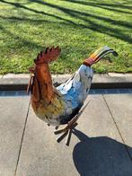 Mooie haan metaal kunst beeld decoratie, Verzamelen, Beelden en Beeldjes, Ophalen