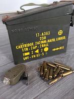 Munitiekist metalen kist, Ophalen of Verzenden, Landmacht, Nederland, Kist of Geocache