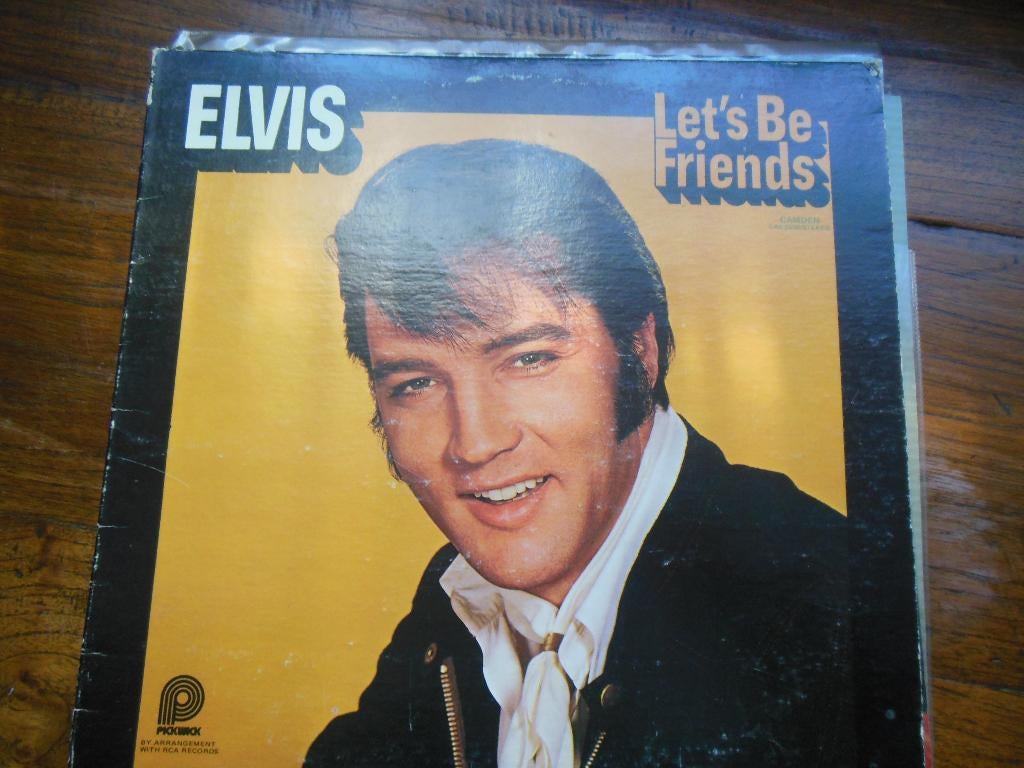 lp rock pop country elvis let's be friends pickwick records, Ophalen of Verzenden, Gebruikt, 12 inch, Poprock