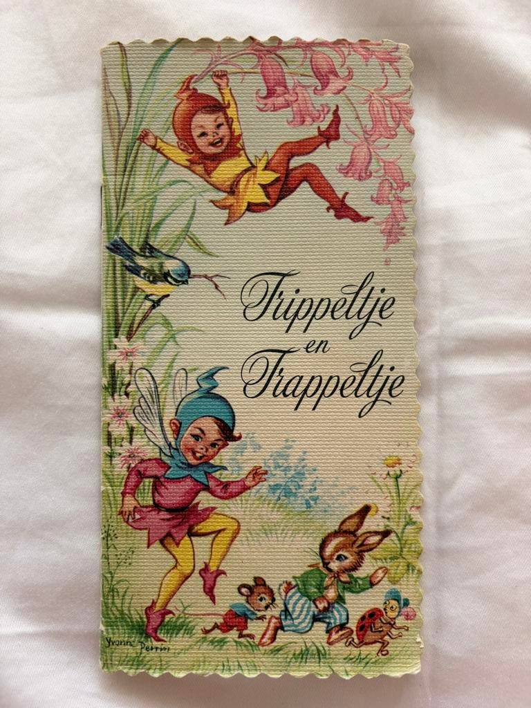 Nutricia boekje Trippeltje en Trappeltje uit jaren ‘60, Ophalen of Verzenden, Zo goed als nieuw, Plaatjesalbum