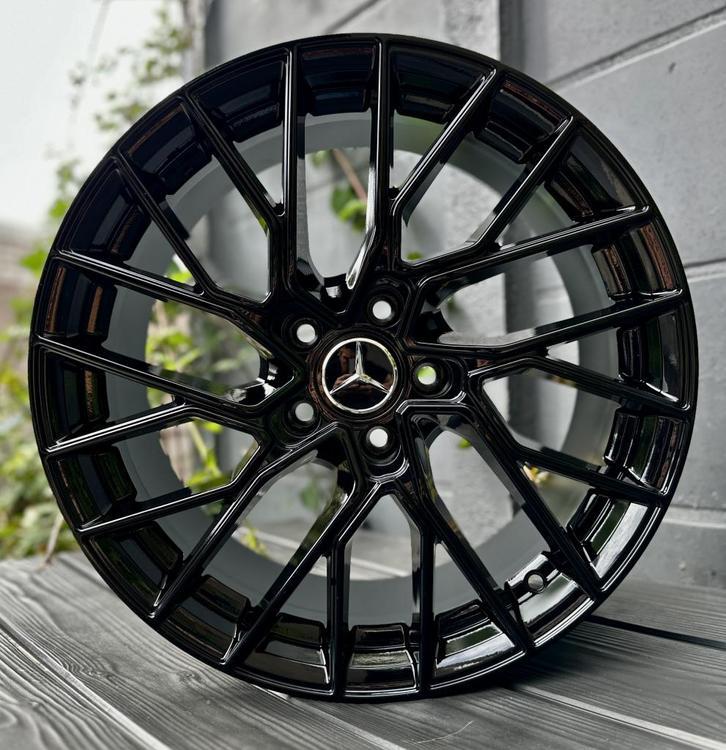 Mercedes A C CLA E velgen 18 19 20 inch black nieuw!, Niet ingevuld, 18 inch, Velg(en), Niet ingevuld