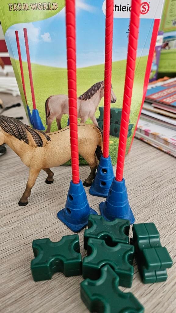 Schleich 42483 Paardentraining met doos, Ophalen of Verzenden, Zo goed als nieuw