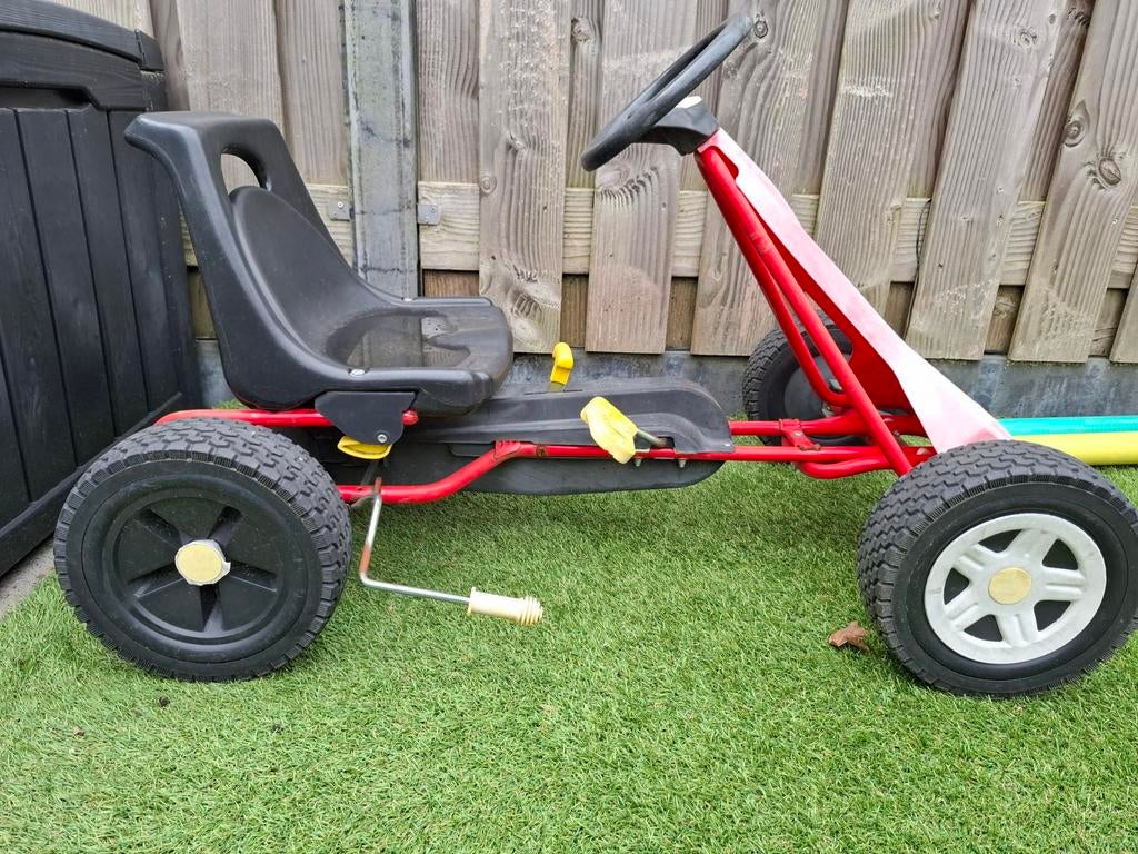 Originele Kettcar skelter - Rood, Ophalen, Gebruikt, Overige merken