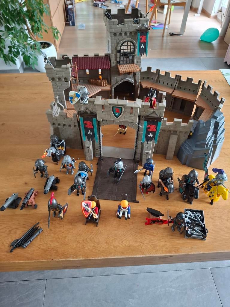 Playmobil Kasteel met Ridders, Kanonnen en Paarden, Ophalen of Verzenden