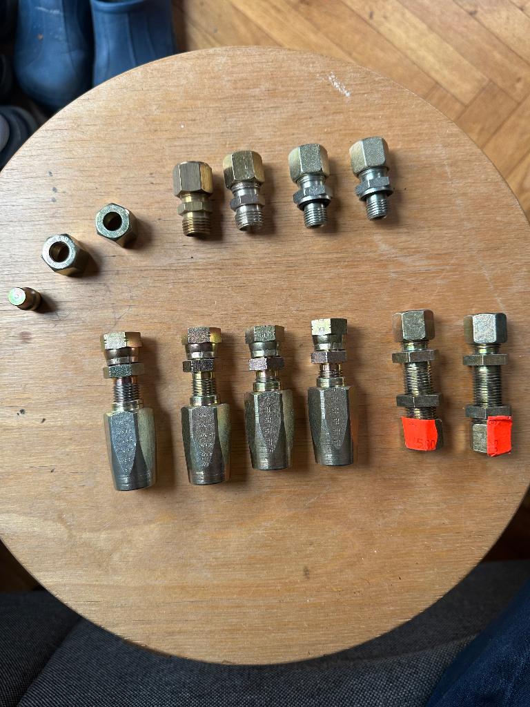 Hydraulische koppelingen boot, Watersport en Boten, Ophalen of Verzenden, Nieuw, Motor en Techniek, Motorboot