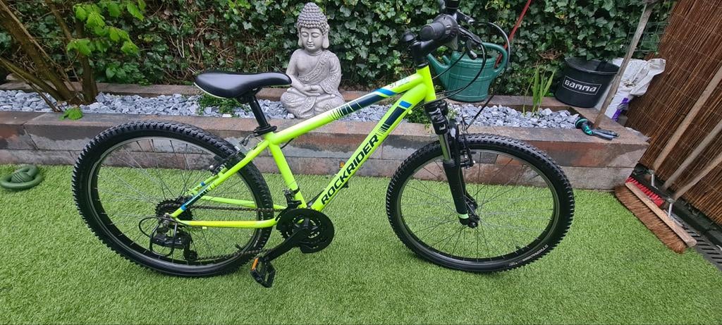 MOUNTAINBIKE 24 INCH ST500 ROCKRIDER 18 VERSNELLINGEN, Fietsen en Brommers, Fietsen | Mountainbikes en ATB, Minder dan 45 cm, Ophalen