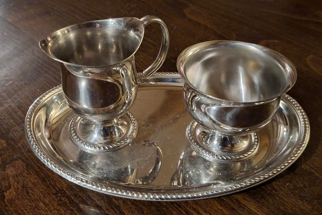 Alessi roomstel rvs vintage, Ophalen of Verzenden