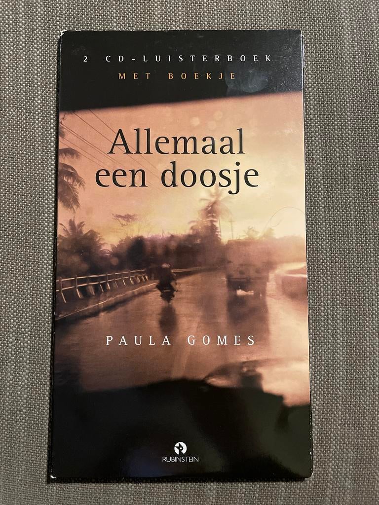 Paula Gomes - Allemaal een doosje 2 cd-luisterboek, Cd, P. Gomes, Ophalen of Verzenden, Volwassene