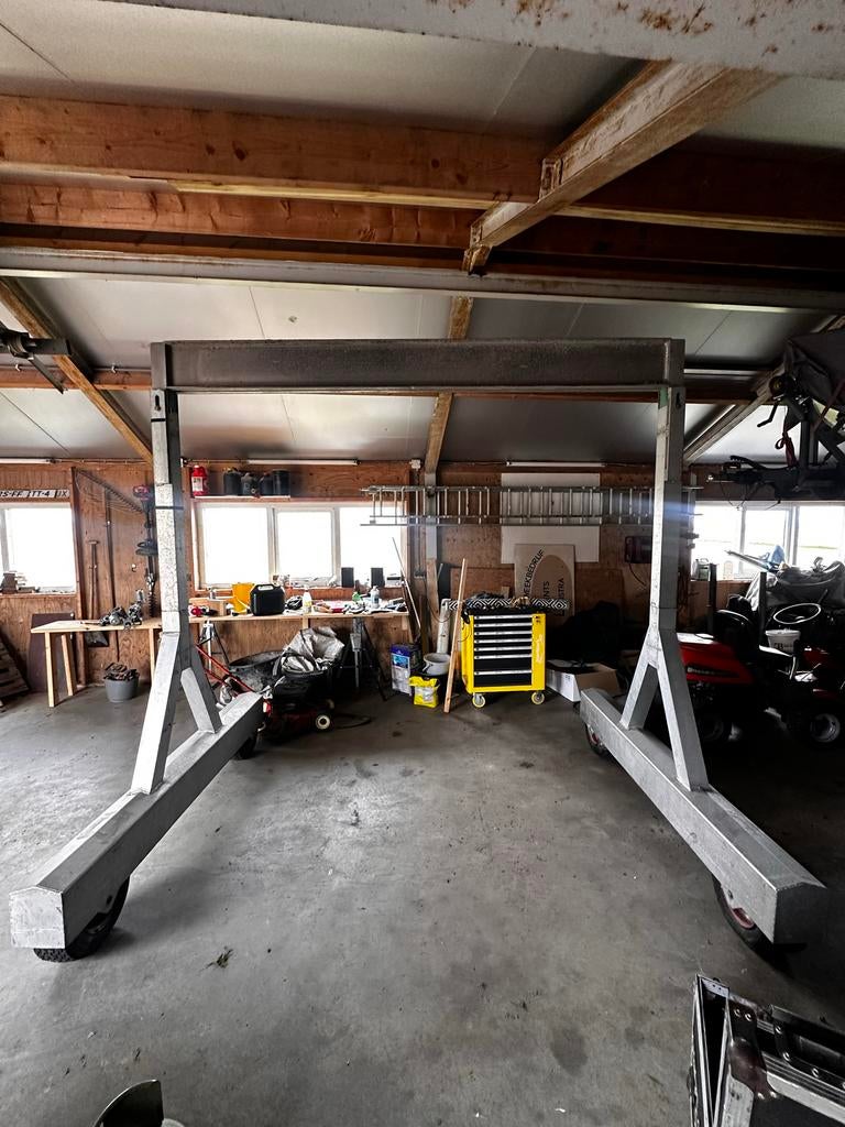 Verrijdbare Takelconstructie met Elektrische Takel, Ophalen, Hijswerktuig