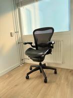 Herman Miller Aeron maat C bureaustoel, Huis en Inrichting, Bureaustoelen, Ophalen of Verzenden, Zo goed als nieuw, Zwart