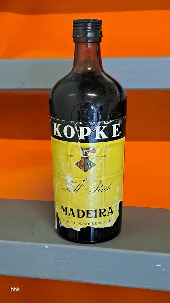 Zeer goeie Kopke Maderia, zoete wijn, collector item,, Verzamelen, Wijnen, Ophalen of Verzenden, Overige gebieden, Port