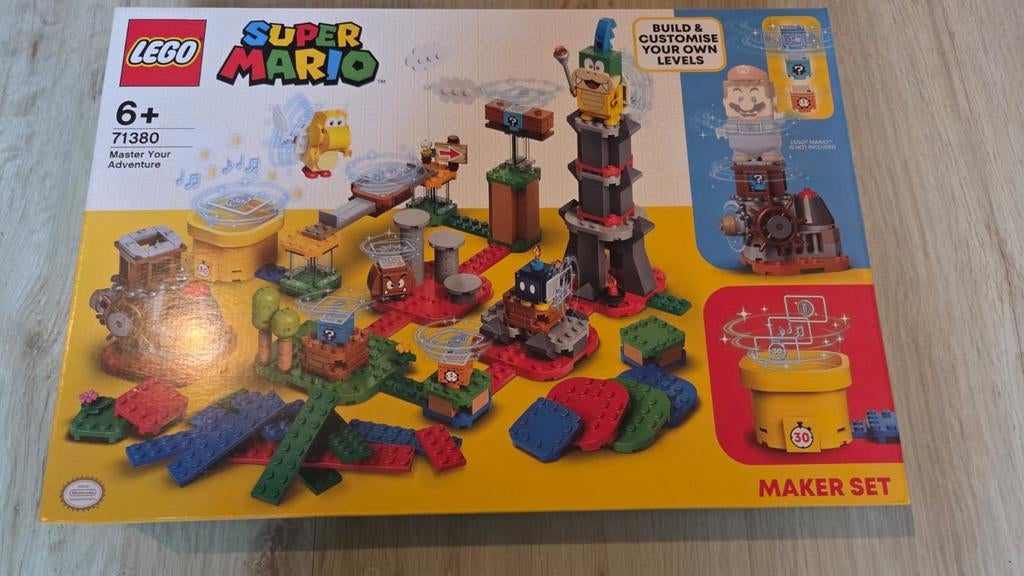 LEGO Super Mario 71380 Master Your Adventure Maker Set, Kinderen en Baby's, Speelgoed | Duplo en Lego, Ophalen, Zo goed als nieuw