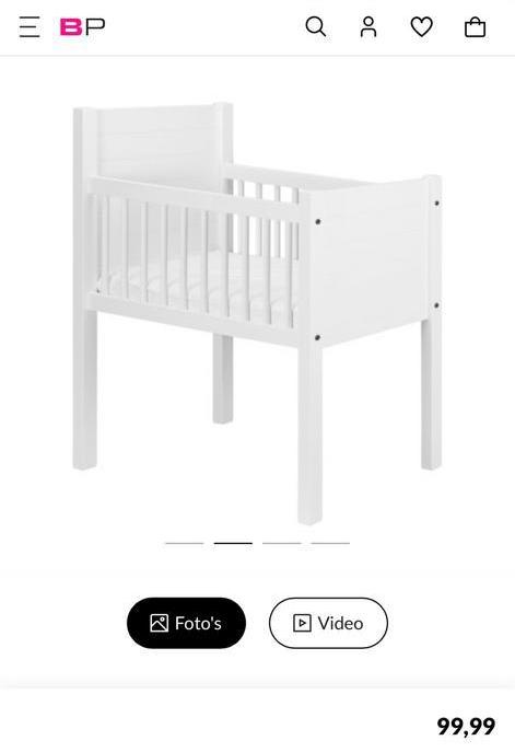 Wieg Kidsmill, Kinderen en Baby's, Babywiegjes en Ledikanten, Ophalen, Gebruikt, Wieg