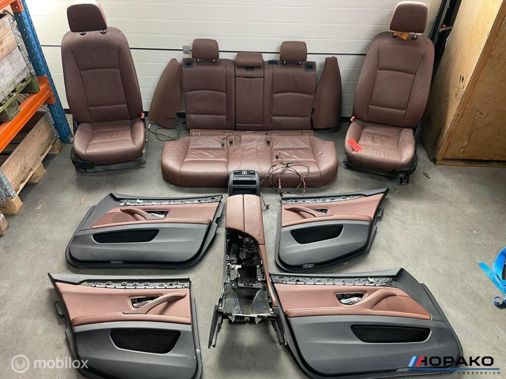 Interieur bruin leder BMW 5 serie F11 F10 | voor/achter verw, Auto-onderdelen, Interieur en Bekleding, Gebruikt, Einsteinlaan 5 rijswijk