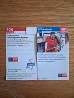 BOB AUTOWAS 40% KORTING OP WASPROGRAMMA PROTEGT!, Drie personen of meer, Kortingsbon