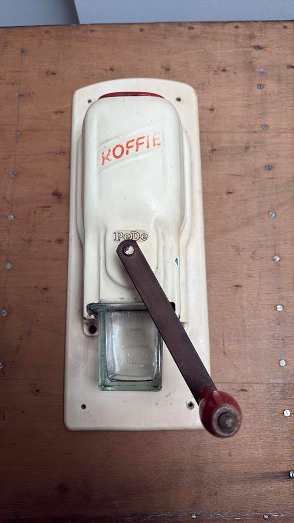 VINTAGE WANDKOFFIEMOLEN PEDE 1920, Ophalen of Verzenden