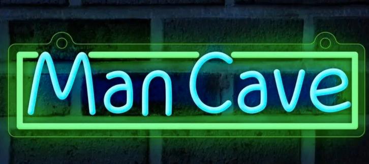 Man Cave Neon verlichting. USB-aangedreven., Huis en Inrichting, Lampen | Overige, Nieuw, Ophalen of Verzenden