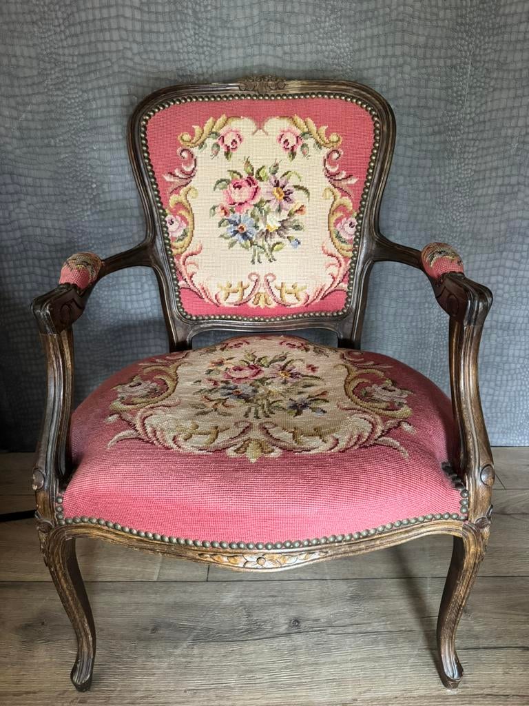 Queen Ann stoeltje, Antiek en Kunst, Antiek | Meubels | Stoelen en Banken, Ophalen