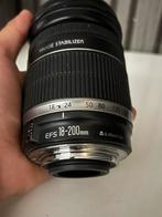 Canon EF-S 18-200mm f/3.5-5.6 IS lens, Audio, Tv en Foto, Fotografie | Lenzen en Objectieven, Ophalen of Verzenden, Gebruikt, Standaardlens