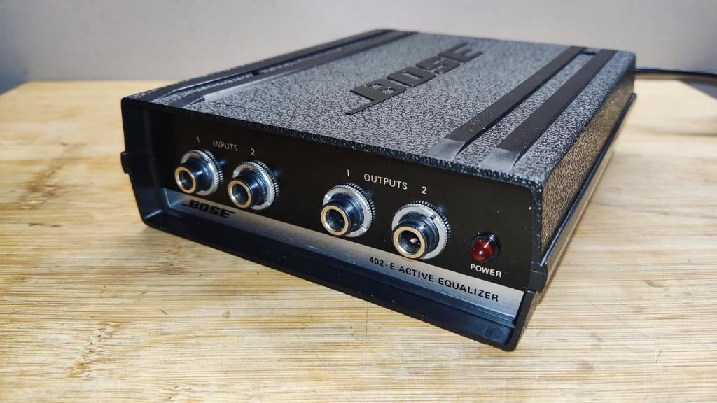 BOSE 402-E ACTIVE EQUALIZER, Audio, Tv en Foto, Luidsprekers, Overige typen, Ophalen of Verzenden, Zo goed als nieuw, 60 tot 120 watt