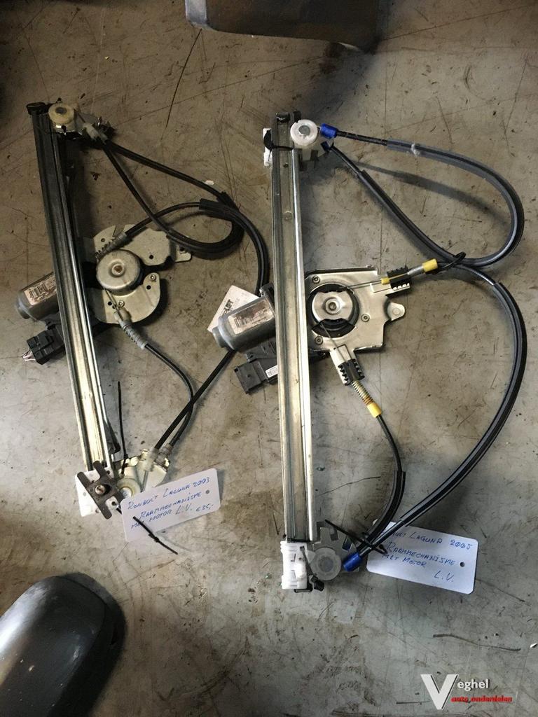 Renault Laguna 2003 Elektr raammechanisme Linksvoor, Gebruikt, -, -, Ophalen of Verzenden