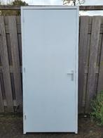 kozijn met deur (stomp), Deurkozijn, Zo goed als nieuw, 150 tot 225 cm, Hout